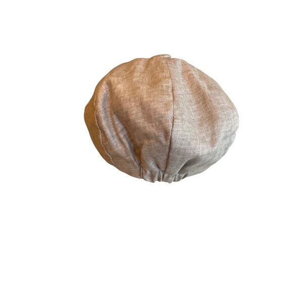 Epoch Hats Company L/XL Linen Gray Newsboy Cap Golf Sport Gatsby - Picture 3 of 5